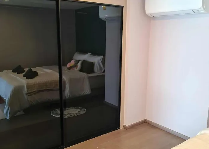 New Ultra Highend Center Bkk Bts 4min Walk Perfect For Staycation 公寓 *
