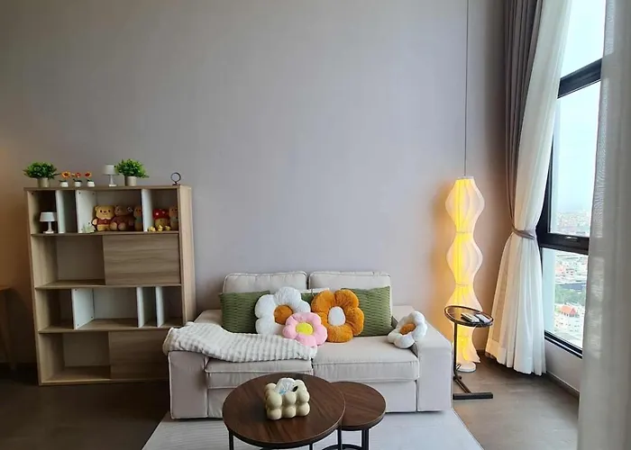New Ultra Highend Center Bkk Bts 4min Walk Perfect For Staycation 曼谷