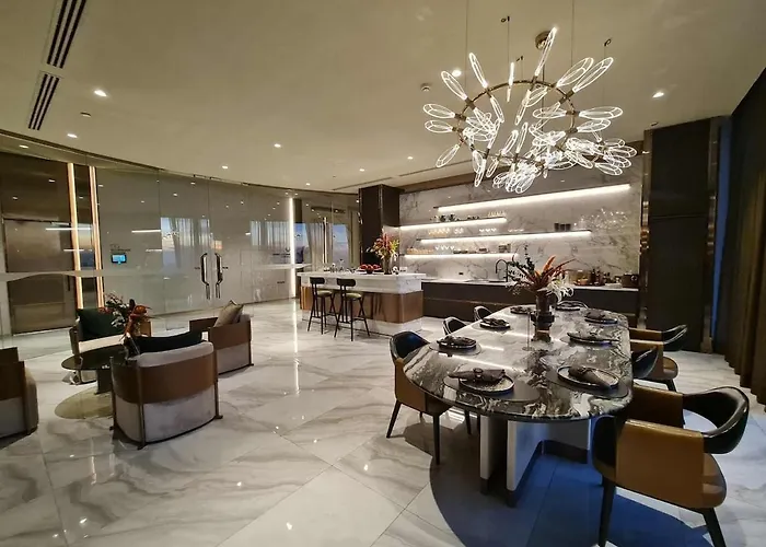New Ultra Highend Center Bkk Bts 4min Walk Perfect For Staycation 公寓 曼谷