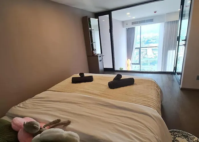公寓 New Ultra Highend Center Bkk Bts 4min Walk Perfect For Staycation *