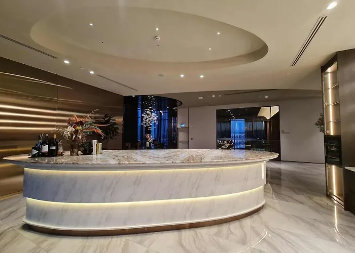 公寓 New Ultra Highend Center Bkk Bts 4min Walk Perfect For Staycation