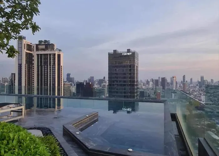 New Ultra Highend Center Bkk Bts 4min Walk Perfect For Staycation *