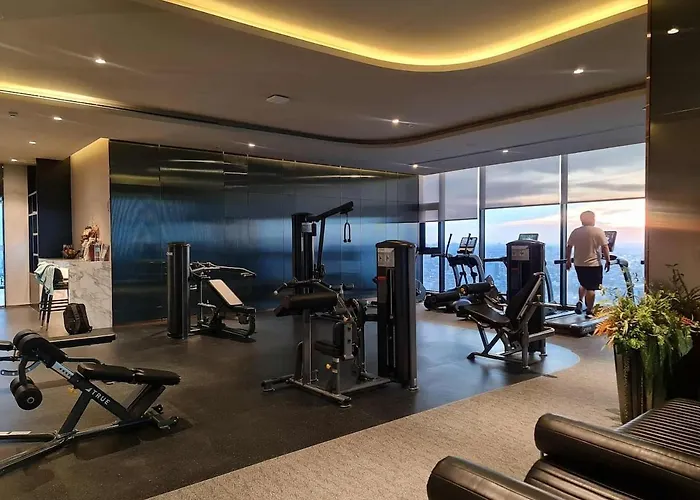 New Ultra Highend Center Bkk Bts 4min Walk Perfect For Staycation 曼谷