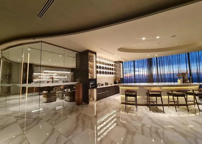 公寓 New Ultra Highend Center Bkk Bts 4min Walk Perfect For Staycation 曼谷