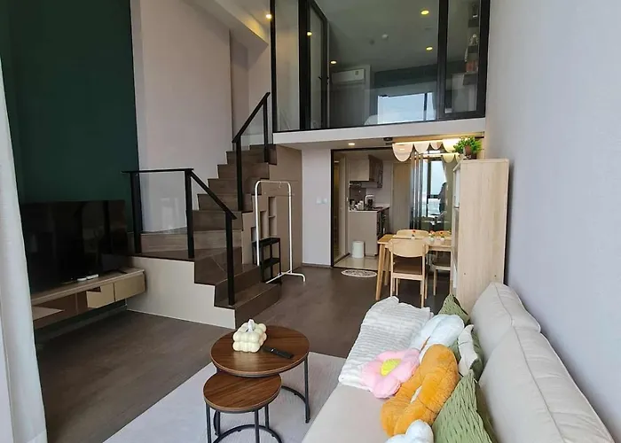 公寓 New Ultra Highend Center Bkk Bts 4min Walk Perfect For Staycation