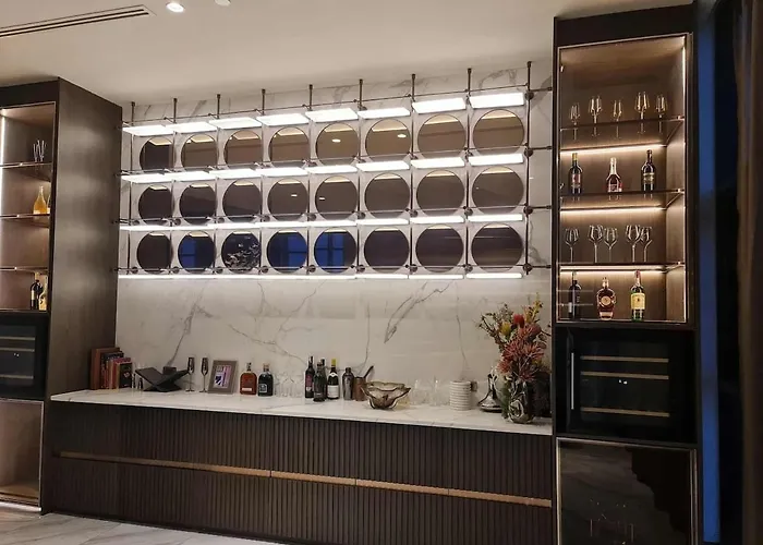 公寓 New Ultra Highend Center Bkk Bts 4min Walk Perfect For Staycation 曼谷