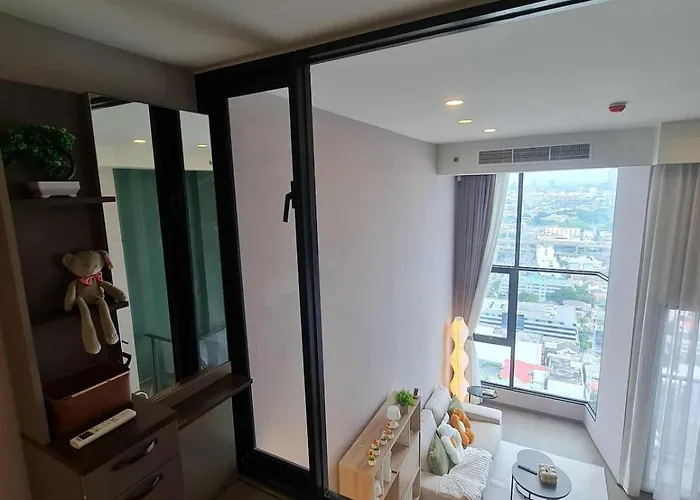 New Ultra Highend Center Bkk Bts 4min Walk Perfect For Staycation * 曼谷